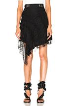 Carven Asymmetrical Skirt In Black