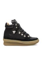 Isabel Marant Etoile Brent Hiking Boots In Black