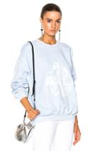 Baja East Graphic Sweatshirt In Blue