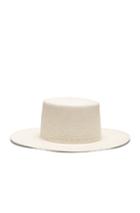 Janessa Leone Camie Hat In White