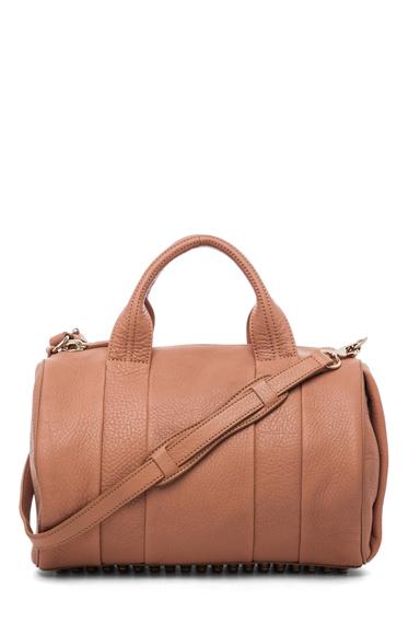 Alexander Wang Rocco Soft Pebble Leather Bag In Tan