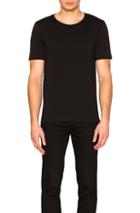 Maison Margiela Garment Dyed Basic Tee In Black