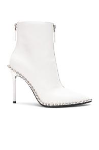 Alexander Wang Leather Eri Boots In White