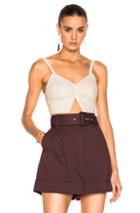 Isa Arfen Bustier Top In Neutrals