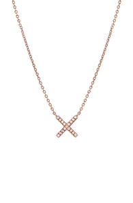 Eva Fehren Baby X Pendant In Metallics