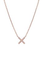 Eva Fehren Baby X Pendant In Metallics