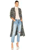 Carven Wrap Cardigan In Gray