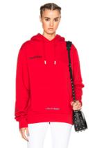 Off-white Chateau Hoodie In Red,abstract