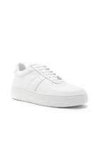 Maison Margiela Soft Leather Low-top Sneakers In White