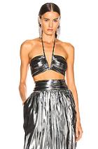 Isabel Marant Wana Top In Metallic