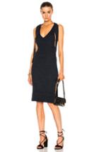 See By Chloe Knit Midi Dress In Blue