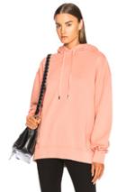 Acne Studios Yala Hooded Sweatshirt In Pink