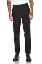Acne Studios Ryder Cropped Trousers In Black