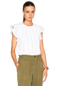 Athe By Vanessa Bruno Extra Top In White
