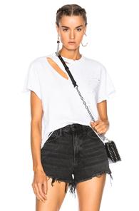 Amiri Distressed Tee In White