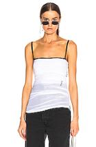 Y/project Layered Tank Top In White