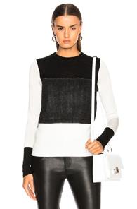 Rag & Bone Marissa Sweater In Black,white