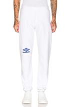 Vetements X Umbro Sweatpants In White