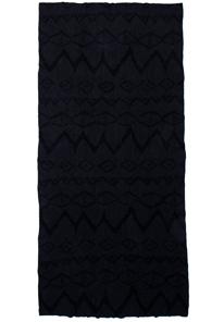 Baja East Cashmere Ikat Shawl In Black