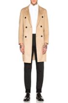 Burberry Prorsum Double Face Cashmere Overcoat In Neutrals