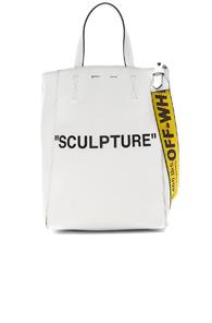 Off-white Sculpture Medium Tote Bag In White