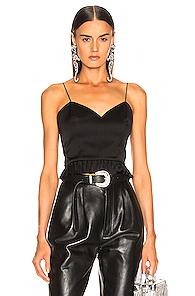 Magda Butrym Rija Corset Blouse In Black