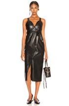 Nanushka Nahar Dress In Black