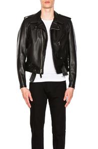 Schott One Star Perfecto Moto Jacket In Black