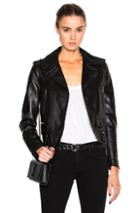 Saint Laurent Motorcycle Jacket In Black