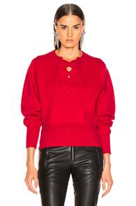 Isabel Marant Etoile Kaylyn Sweater In Red