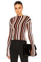 Jacquemus Striped Sweater In Stripes,red