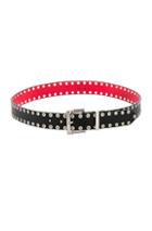 Maison Margiela Studded Leather Belt In Black