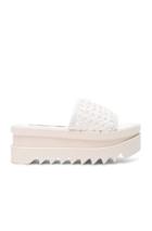 Stella Mccartney Platform Slides In White