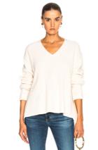 3.1 Phillip Lim Draped Wool Sweater In White