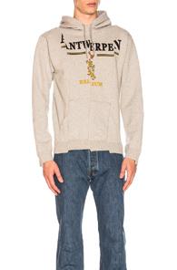 Vetements Antwerpen Hoodie In Gray