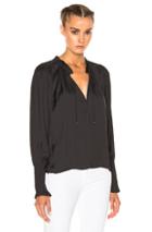 Ulla Johnson Claudia Top In Black