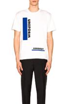 Sacai Uniform & Conquest Tee In White