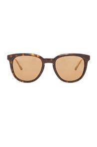 Oliver Peoples West Polarized Beech Sunglasses In Brown