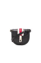 Altuzarra Ghianda Saddle Mini Embroidered In Black