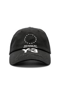 Y-3 Yohji Yamamoto Street Cap In Black