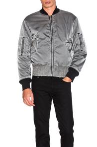 Maison Margiela Bomber Jacket In Gray