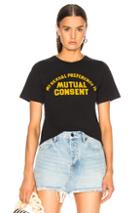 Local Authority For Fwrd Mutual Consent Crop Tee In Black