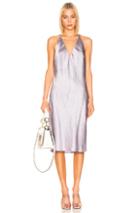 T By Alexander Wang V Neck Dress In Purple