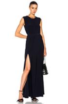 Norma Kamali Elephant Dress In Blue