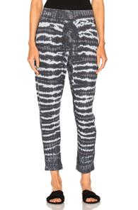 Raquel Allegra Easy Pant In Blue,ombre & Tie Dye