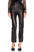 Jonathan Simkhai Leather E-cig Pant In Black