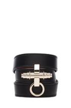 Givenchy 3 Row Obsedia Bracelet In Black