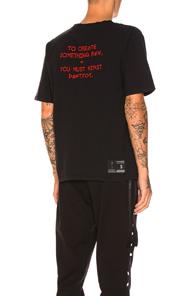 Unravel To Create Tee In Black