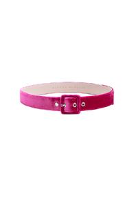 Sandra Mansour Velvet Himalia Belt In Pink