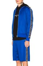 Givenchy Tape Track Jacket In Blue